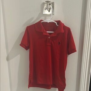 Red Polo Kids Shirt